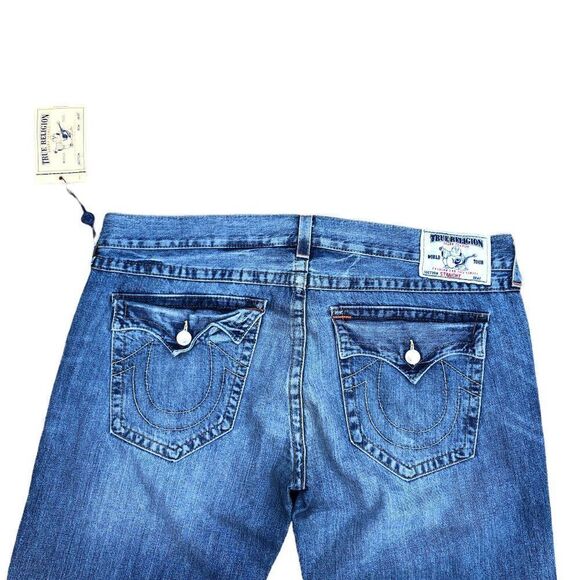 BRAND New True Religion Jeans Size 42 RICKY Blue - Picture 9 of 10